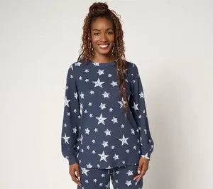 Belle by Kim Gravel Baby Waffle Summer Stars Top