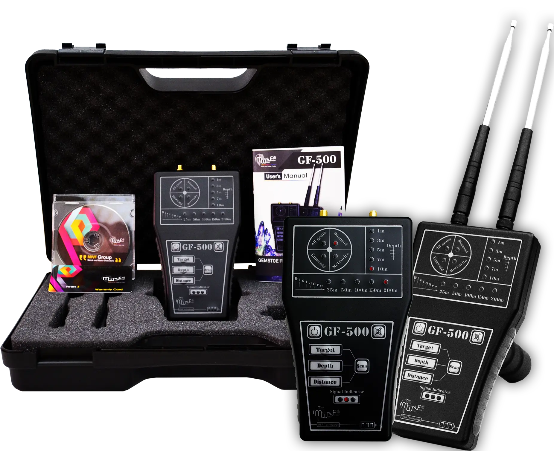 MWF GF 500 Long Range Diamond Detector