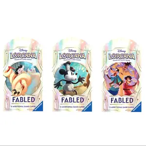 Lorcana TCG Fabled Assorted Single Booster Pack 12 Cards  Trading Card Game Collectible