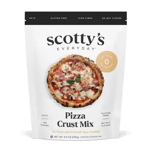 Low Carb Pizza Crust Mix – Gluten-Free, Vegan, Easy Homemade Pizza | Scotty’s Everyday