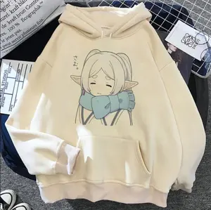 Frieren hoodie Japanese anime sweater modern style manga designer teen hoddie tracksuits graphic streetwear youthful shirt 159