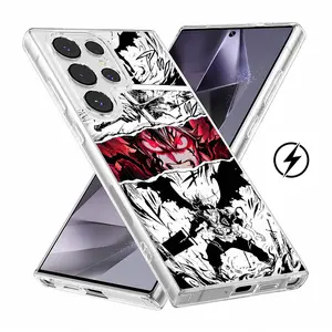 Black Clover Magnetic Phone cases Casing Applicable For SAMSUNG GALAXY NOTE S26 S25 S24 S23 S22 S21 10 20 A1234567890123456789 IPHONE 17 17E 16 16E 15 14 13 12 11 X XS PRO MAX PLUS AIR FE ULTRA EDGE Charging Shockproof Phone Cases