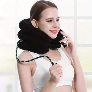 Cervical Neck Traction Device, 1 Count Soft Firmness Neck Support Pillow, Neck Support for Travel Office Dormitory Home, Travel Neck Cushion