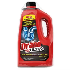 Drano Ultra Max gel 80 oz./2pk