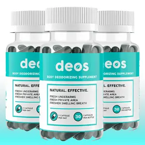 Internal Full Body Odor Support Supplement DEOS, Multi Pack Available