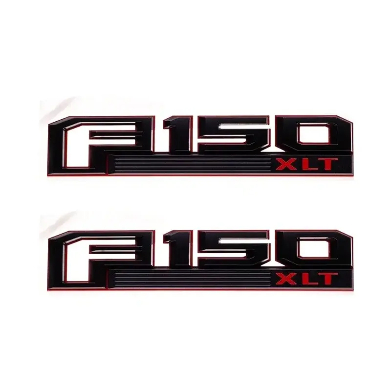 Aftermarket Fender Emblem Badge Replacement Set for 2015-2020 Ford F-150 XLT Pickup, Car Exterior Upgrade, Auto Accessories, Car Decals