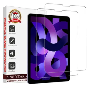 Entronix Screen Protector for iPad Pro (2020, 2nd Gen) 11" - 2-Piece Combo Clear Tempered Glass Screen Protector Computer Protection Tablet Durable Smooth Protective