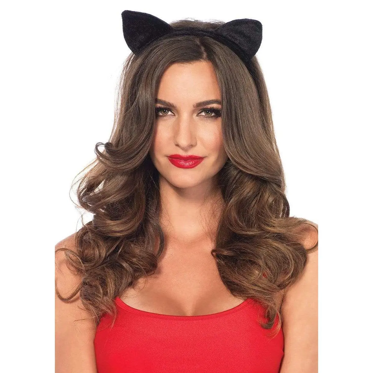 Velvet Black Cat Ears Costume Headband, Fashion, Female, Cute Kawaii Headbands, Women's Fashion, Funky, Animals