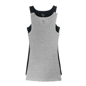 Cotton Ribbed Tank Top 2-Pack