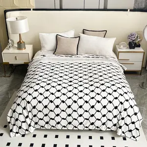Palestine kuffiyah blanket Super Soft Blanket - Queen Size for Cozy Nights by ALKAM HOME FASHION INC