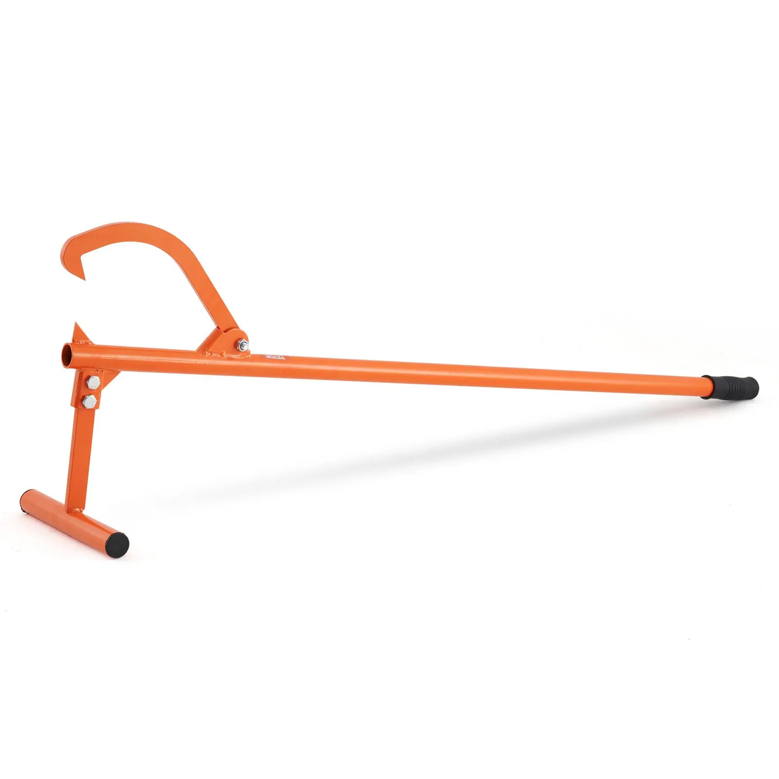 【Summerfinds】VEVOR Timberjack, 46.5 in, Heavy Duty Log Lifter with Metal Handle, Log Roller with Adjustable Cant Hook, Logging Tools Log Jack for Logs Ups to 15" Dia, Timber Jack for Rolling Cutting Lifting Logs