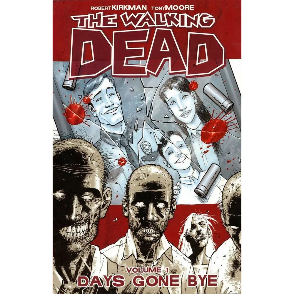 Used Comic Book - The Walking Dead Volume 1: Days Gone Bye by Robert Kirkman (Image Comics, 2013 Edition, Soft Cover, 144 Pages, English), Books, Good