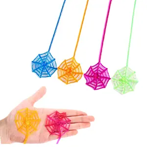 20/30/50 Piece Sticky Spider Web Assorted Colors, Fun and Engaging, Perfect for Birthday Parties, Halloween Gifts, Kindergarten Prizes, Party Favors