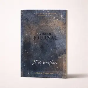 Vision Journal: It Is Written by Ziyon Simmons - Guided Journal for Clarity Alignment & Wellness Habits