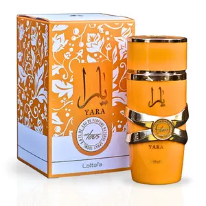 Yara Tous EDP 100ML (3.4 OZ) by Lattafa, Best Scent with Tropical Fruits, Mango