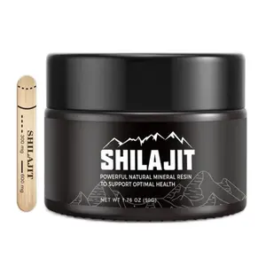 Shilajit Pure 100% Himalayan Resin - Organic Soft Resin, Extremely Potent, 1 oz (30g) - Healthcare, Supplement Fitness