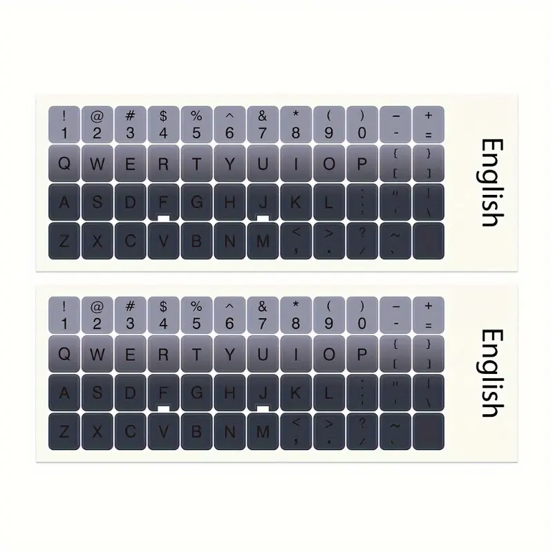 2pcs Colorful Universal Keyboard Stickers, Computer Keyboard ...