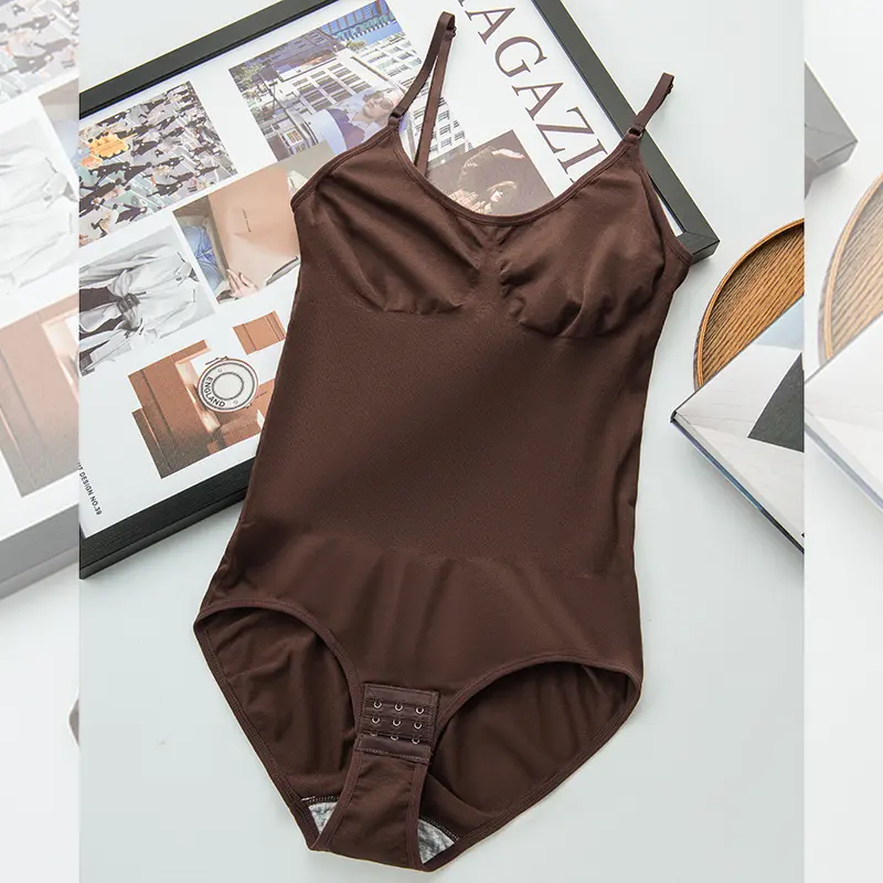 Women’s shapewear, sports shaping garment, one-piece design, adjustable hook-and-eye closure, comfortable soft fabric, snug and comfortable fit, women’s underwear, women’s apparel, women’s tops Bodysuit Womenswear