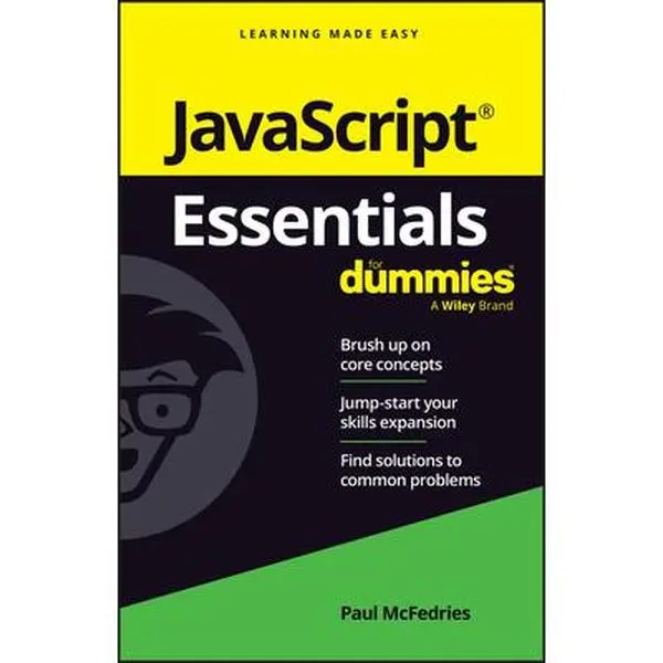 USED Book - JavaScript Essentials for Dummies by McFedries, Paul (Paperback) - english