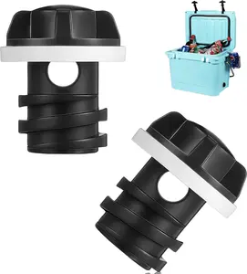 2 Pack Yeti Cooler Drain Plug Replacement Accessories - Compatible with  Rotomolded Coolers - Leak-Proof Design