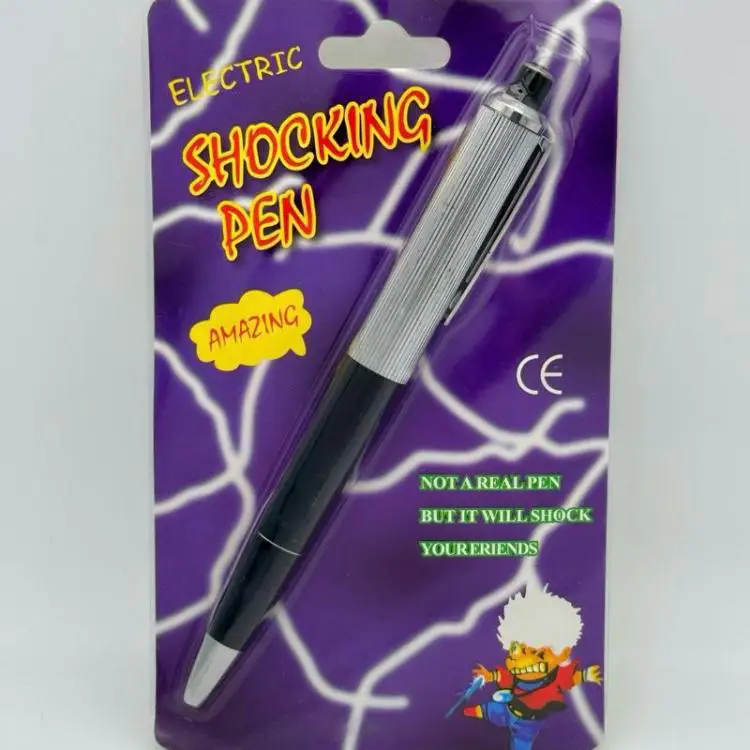 Electric Shock Pen, (NEW COLLECTION) Shock Toys, Shock Gum Shock Car Keys, Gag Joke Pen - Practical Novelty Prank Toys Collection Expansion