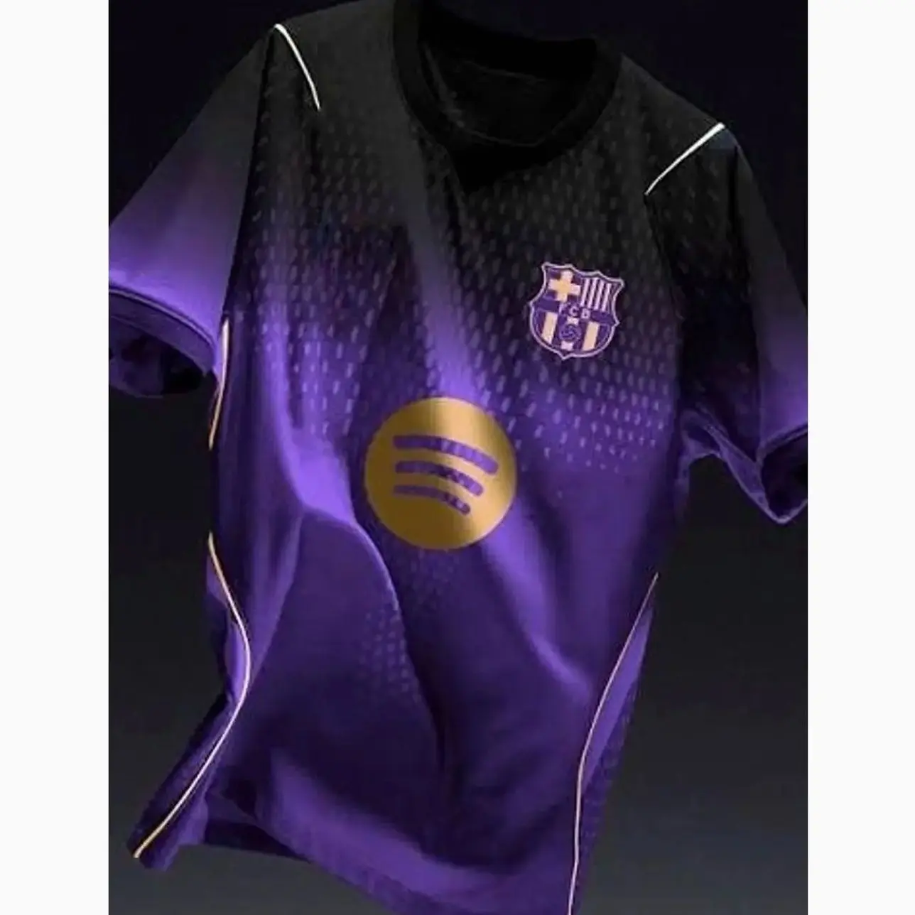 Unisex Purple Soccer Jersey Personalized Barcelona Away Stadium Shirt 2026-27 Away Shirt Football Shirt Breathable Fan Style 29