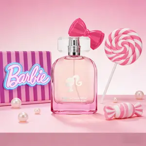 “This Barbie is MINISO Barbiecore”! Barbie Ballet Peach Vanilla Perfume | Bow Design That Makes Your Heart Melt | Perfect Gift Barbie Ballet Women's Perfume 75ml EDP | Peach / Rose / Vanilla | Sweet Fruity Floral Scent/miniso*barbie