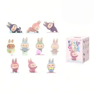Pop Mart Labubu Lazy Yoga Series Figures Blind Box