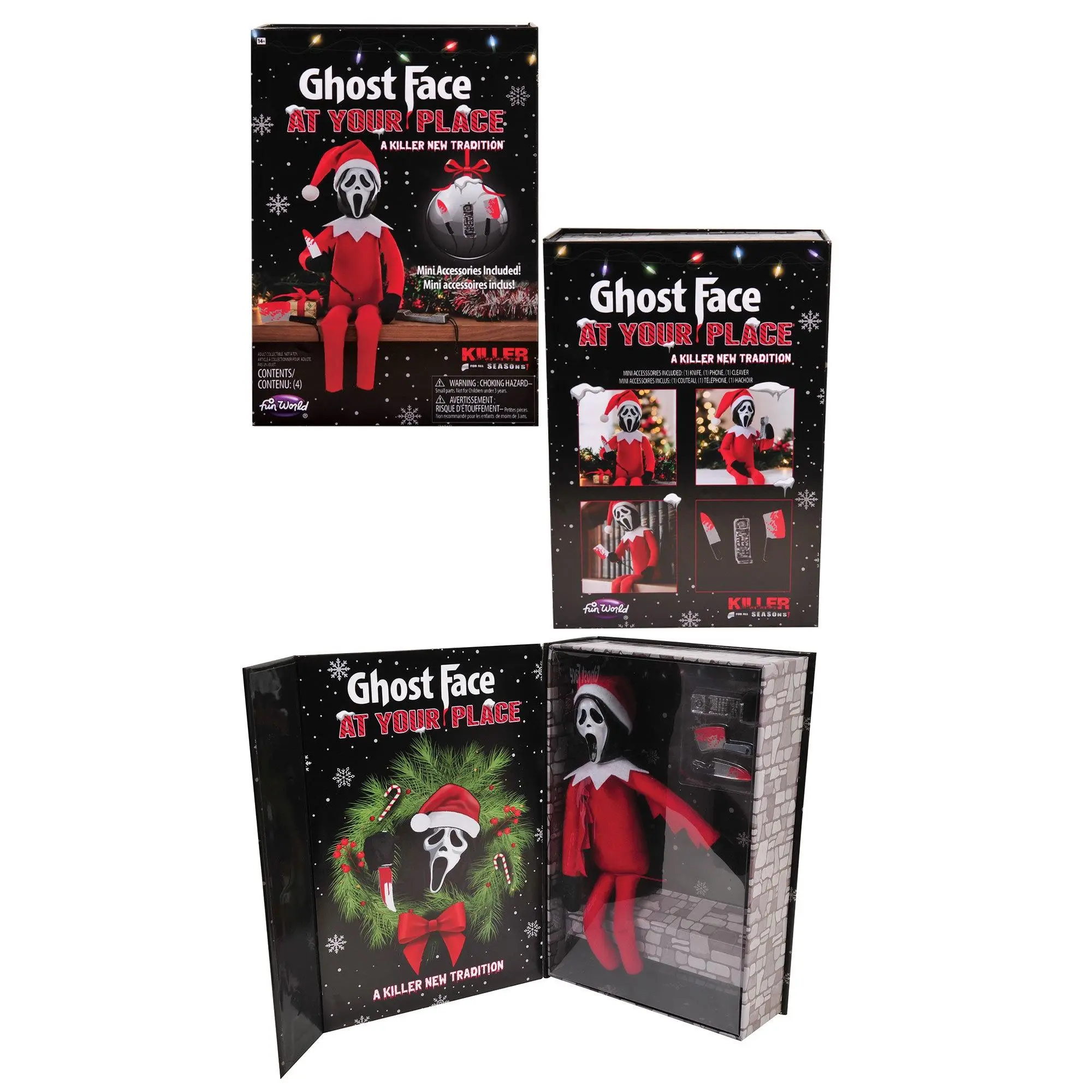 Ghost Face At Your Place - Collectors Doll Set