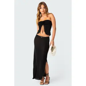 Milan Slitted Maxi Skirt Milan Slitted Maxi Skirt