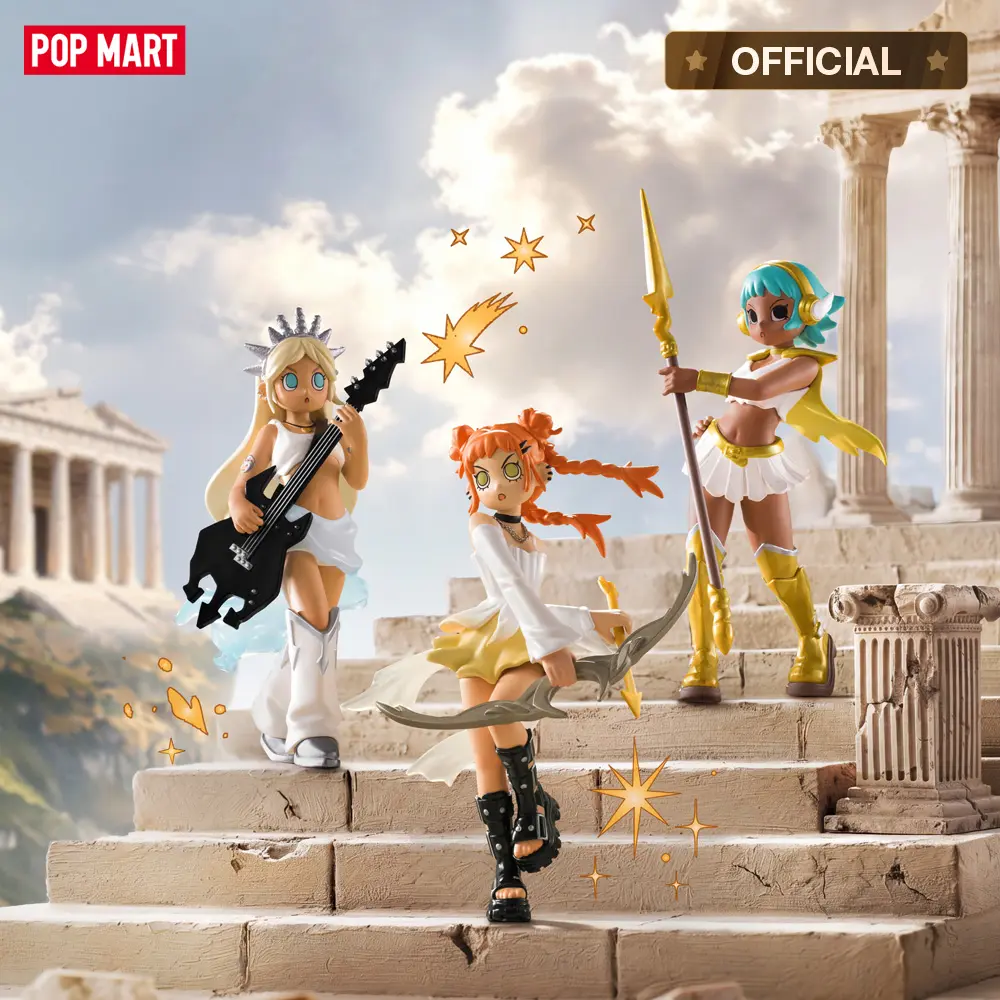 POP MART Peach Riot Power Chords Series Figures Blind Box teen boy gift
