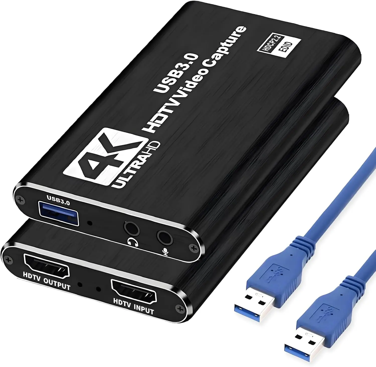 Capture Card Nintendo Switch, 4K HDMI Video Capture Card, 1080P 60FPS, HDMI to USB 3.0 Capture Card for Streaming Work with Camera/Xbox/PS4/PS5/PC/OBS