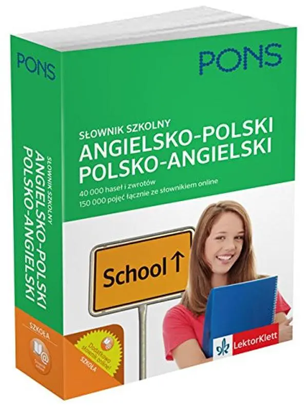 USED-Slownik szkolny angielsko-polski, polsko-angielski by unknown author (Paperback)