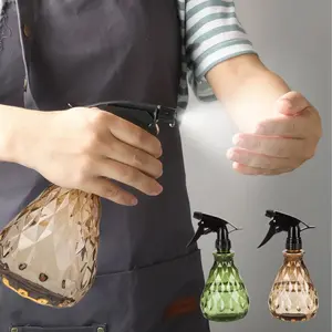 2PCS Spray Bottles, 500 Ml/17 Oz Empty Water Spray Bottles, Plastic Reusable Adjustable Mist Sprayer Squirt Bottles Containers Refillable for Cleaning Solutions, Gardening, Plants