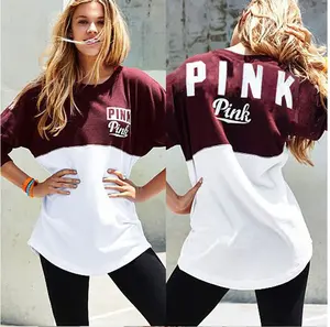 Autumn Fashion sweatshirts peach heart love letter