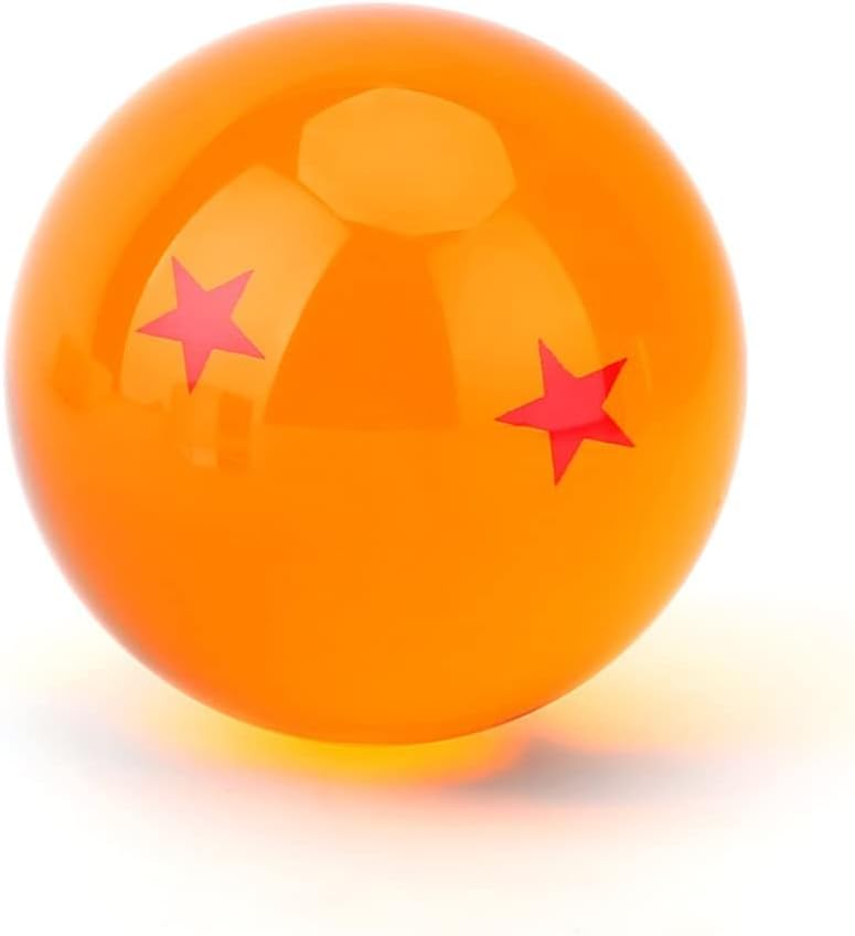 New 7pcs Dragon-pearl 75MM/2.95Inches Large Crystal Acrylic Resin Glass Ball with Gift Box Dragon Transparent Play Balls