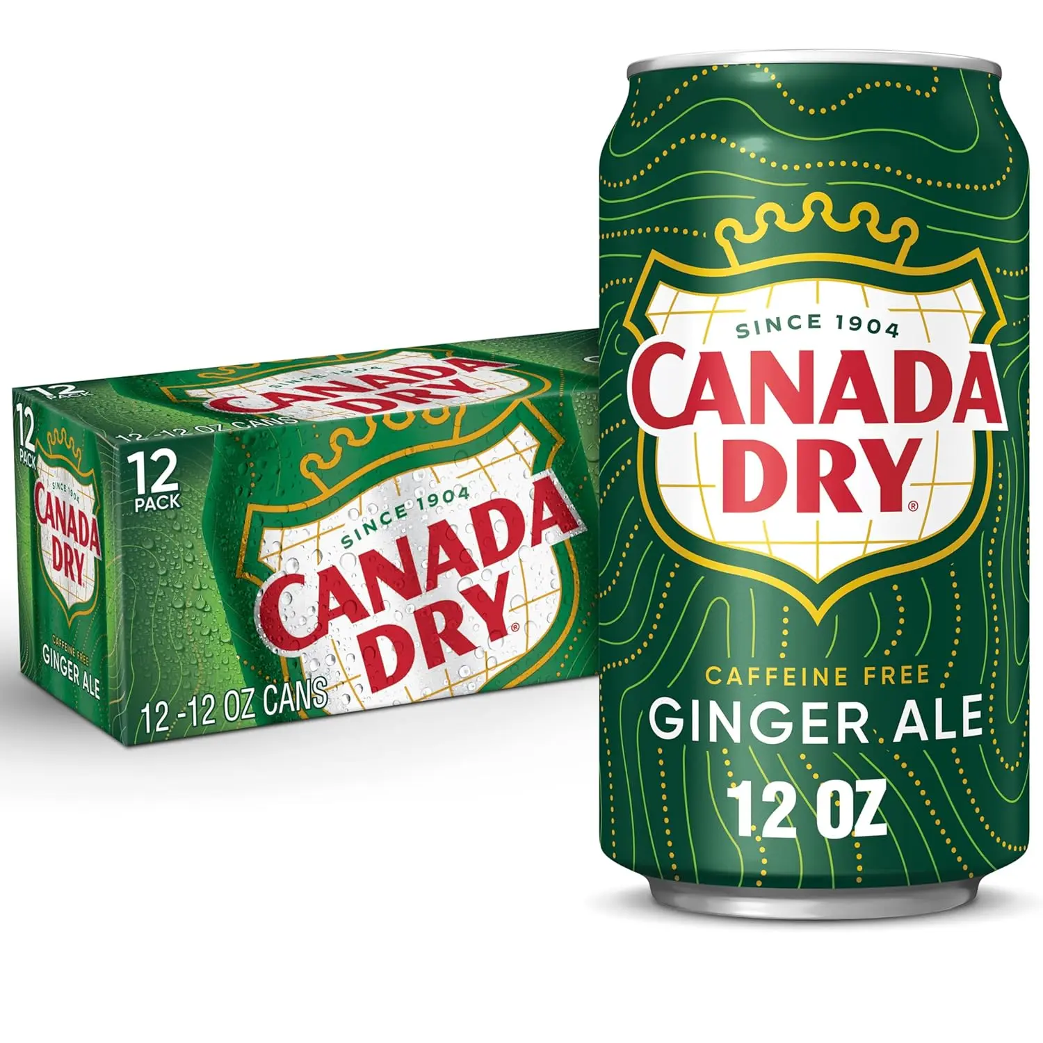 Canada Dry Ginger Ale Soda, 12 fl oz cans, 12 pack Canada Dry Ginger Ale Soda, 12 fl oz cans, 12 pack