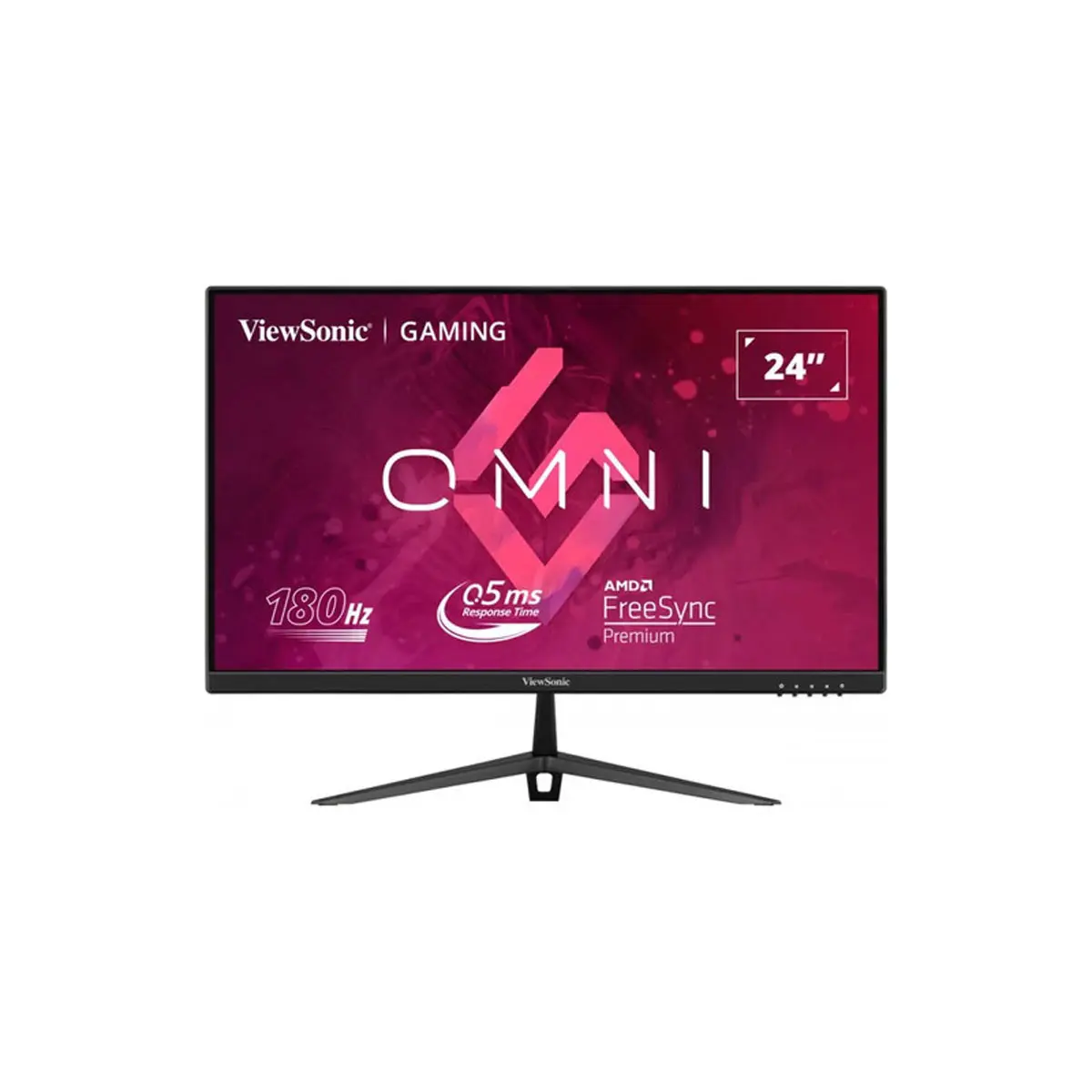 ViewSonic VX2428A 24" 16:9 Full HD 180Hz IPS LED Gaming Monitor - Desktop & Laptop Component for Computers & Office Use, Monitors