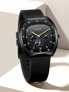 Women's Fashion Analog Quartz Watch, Casual Waterproof Watch with Silicone Strap, Trendy All-match & Exquisite Watch for Birthday Gift