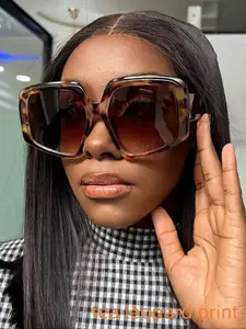 Leopard Print Tinted Lens Sunglasses for Everyday Use, 1 Pair Vintage Trendy Sunglasses, Fashionable Sunglasses for Men & Women, Tortoiseshell Sunglasses