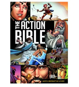 The Action Bible: God's Redemptive Story (Action Bible Series) - Hardcover
