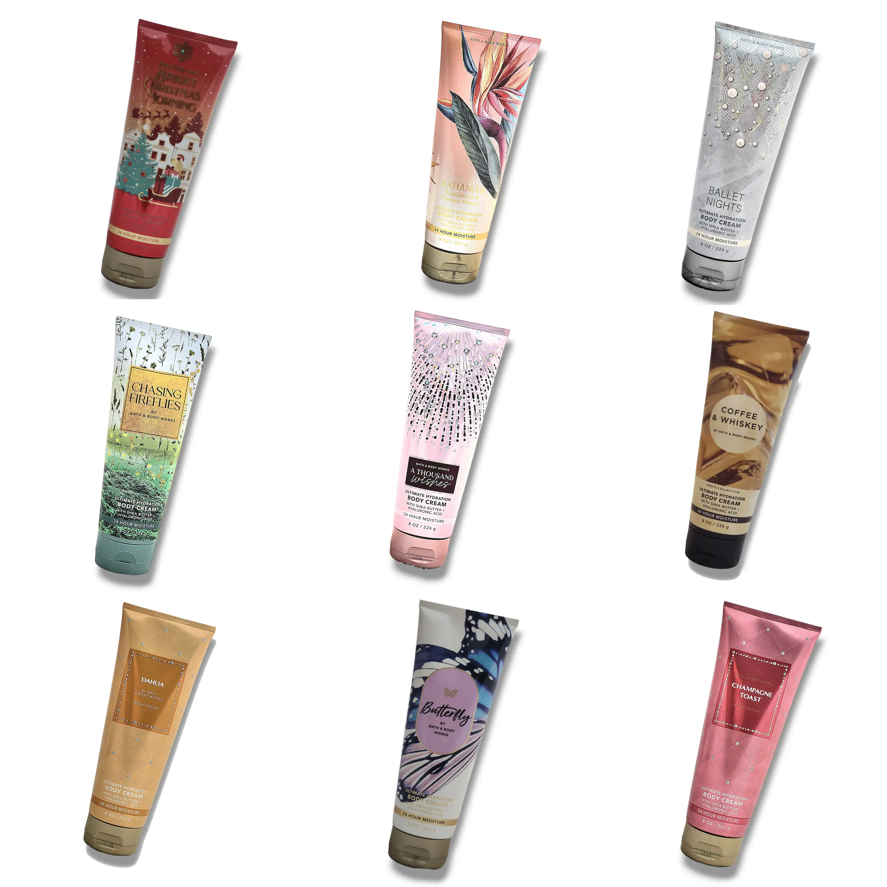 Bath & Body Works Ultimate Hydration Body Cream 8 oz - Intense Hydration for Dry Skin - Body Care, Fragrance Aloe Moisture Lotions body cream