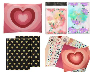 Valentine Bundle! Poly Mailers 30 Piece Variety of 3 different Sizes 6x9, 9x12, 10x13 Shipping Bags