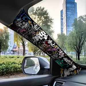 Jdm Car Interior Abc Pillar Modification Refurbishment Upgrade Graffiti Self-Adhesive Decal Sticker, Automotive Accessories, Sticker For Cars