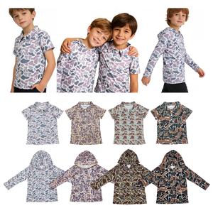 C Kids Clothing Boy Camo Hoodies Boy Hunting Clothes Winter Shirt