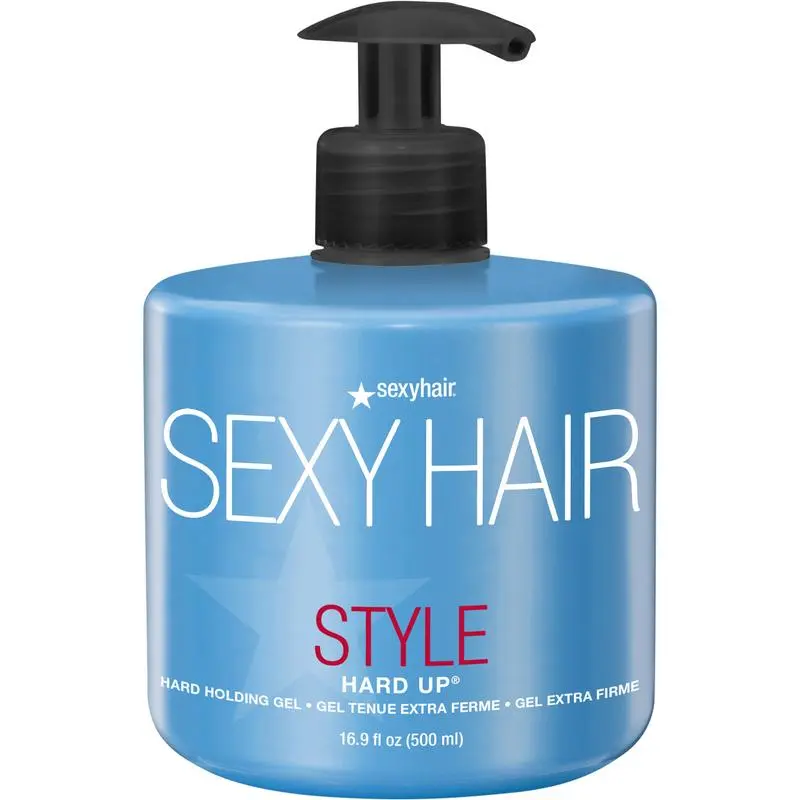 Hair Hard Hard Holding Gel 16.9 oz anti frizz stick for Maximum Hold & Humidity Resistance Flakes-Free Tames Frizz edge control Haircare Clear