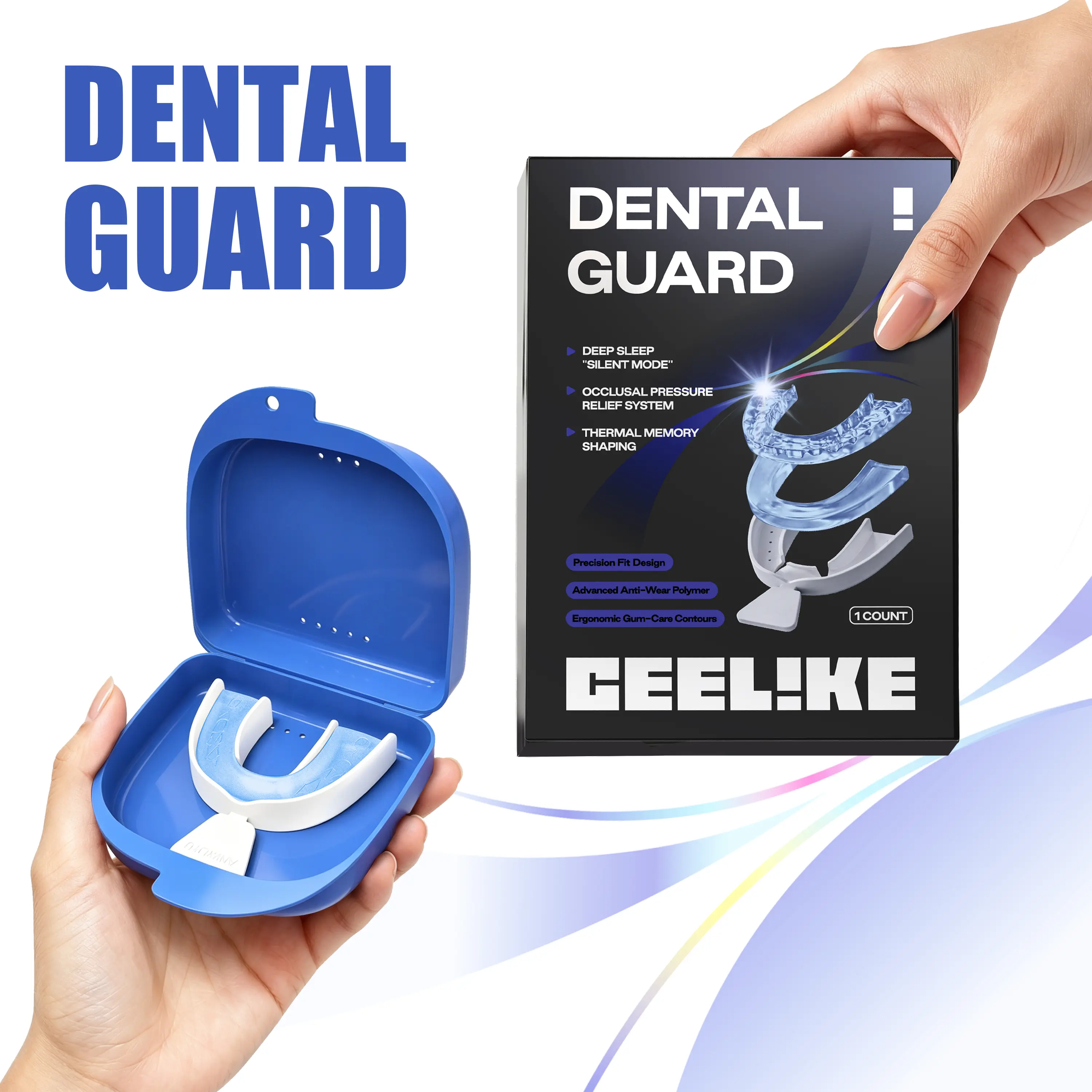 CEELIKE Dental Guard for Teeth Grinding – Comfort Anti Bruxism Mouth Protector