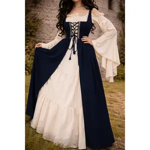 Renaissance Fantasy Faire Gown | Cottagecore Inspired Medieval Chemise Dress