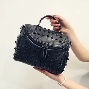 This Studded Boston Bag Is The Ultimate Rock Style Staple