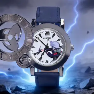 MINISO Naruto Shippuden"Bonds of Shinobi" Mystery Watch Blind Box,Character Wristwatch,Retro Stylish Design,Wearable Anime Collector's Item,Great for Daily Use,Cosplay,Display,15 Characters to Collect,Holiday Birthday Gift for Kids Teens Adults Summerwins